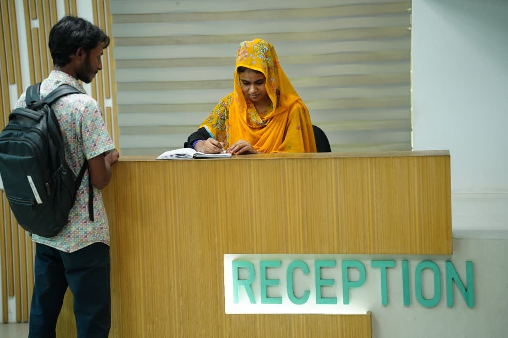 Reception at Friends Knitwear